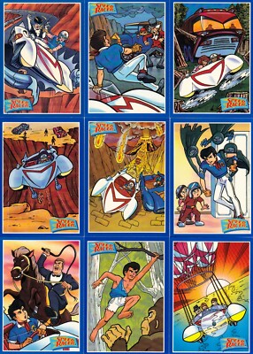 SPEED RACER 1993 PRIME TIME COMPLETE BASE CARD SET OF 55 AN-image