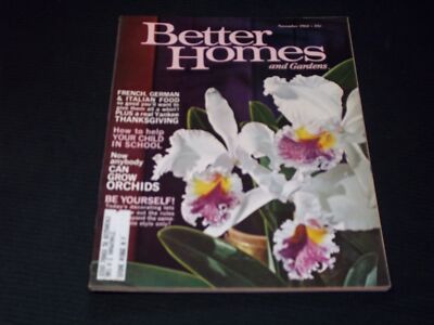 1962 NOVEMBER BETTER HOMES & GARDENS MAGAZINE NICE COVER & ADS - H 1337-image