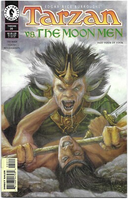 Edgar Rice Burroughs' TARZAN #11 12 18 19 20 DARK HORSE COMIC BOOK LOT 1997-1998-image