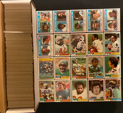 1981 Topps - Football Cards - #1-265 - Complete Your Set - You U Pick-image
