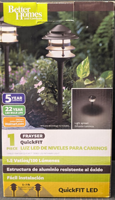 Better Homes and Gardens QuickFIT LED Pathway Light FRAYSER Tiered Pathway Light-image