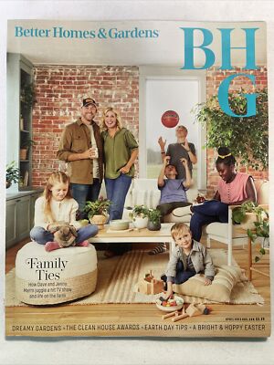 2023 April ,  Better Homes And Gardens Magazine, Family Ties (MH930)-image