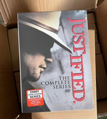 JUSTIFIED: The Complete Series Seasons 1-6 DVD 19-Disc Brand New Sealed Region 1-image