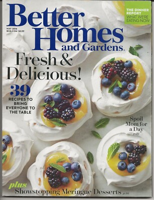 Better Homes and Gardens magazine: May, 2016-image