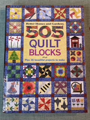 505 Quilt Blocks Plus 36 Beautiful Projects by Better Homes & Gardens HC Sealed-image