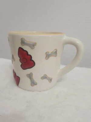 Pier 1 Imports Surprise Puppy Coffee Tea Mug Cup-image