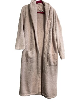 BAREFOOT DREAMS Cozy Chic Dusty Pink Adult Wrap Belted Robe Size 2-image