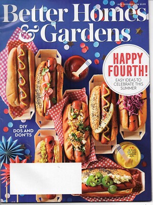 2019 :: Better Homes & Gardens :: July :: Happy Fourth! Celebrate Summer-image