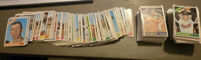 1966 TOPPS BASEBALL CARD SINGLES #1-178 COMPLETE YOUR SET U-PICK VG-EX-NRMT+-image