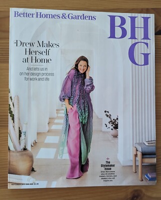 Better Homes & Gardens Sept 2003 Drew Barrymore Stylemaker Issue-image