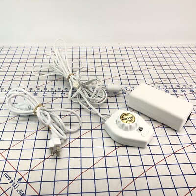 Safe And Warm Electric Blanket / Pad Controller Power Supply Cord 120-18D c1.7-image