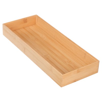 Better Homes & Gardens Bamboo Long Drawer Organizer, Natural Bamboo Color-image
