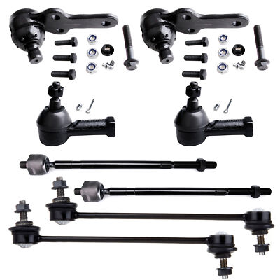 8pcs Complete Front Ball Joint Suspension Kit For 2006-2007 Ford Focus EV80632-image