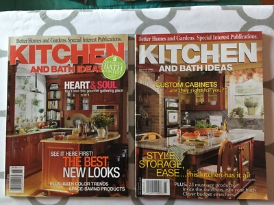 Better Homes and Garden Magazine Kitchen and Bath Ideas Summer 2000, 2001-image