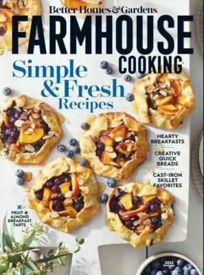 Farmhouse Cooking Better Homes & Garden Magazine-image