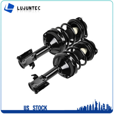 Set (2) Front Struts W/ Coil Spring For 2009 10 11 12 2013 Subaru Forester 2.5L-image