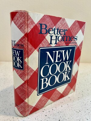 Better Homes and Gardens NEW Cook Book  1989 First Printing Tenth Ring-Bound Ed.-image