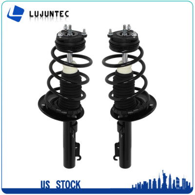 Set (2) Front Struts With Coil Spring For 2008 2009 2010 2011 Ford Focus 2.0L-image