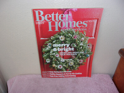BETTER HOMES & GARDENS  MAGAZINE.