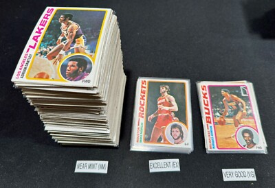 1978-79 Topps Basketball Cards 1-132 (NM-VG) - You Pick - Complete Your Set-image