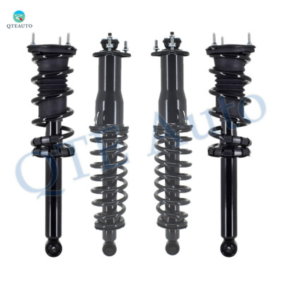 Set of 4 Front-Rear Quick Complete Strut-Coil Spring For 2001-2005 Lexus IS300-image
