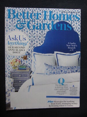Better Homes & Gardens Magazine January 2021 [Single Issue Magazine]-image