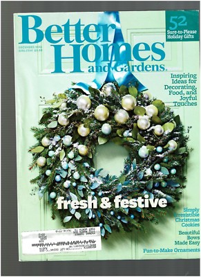 BETTER HOMES AND  GARDENS-DECEMBER 2012- 214 PAGES- -image