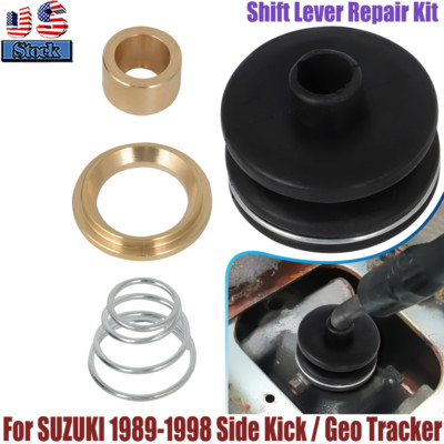 For 1989-1998 Suzuki Sidekick / Geo Tracker Complete Shifter Lever Repair Kit-image