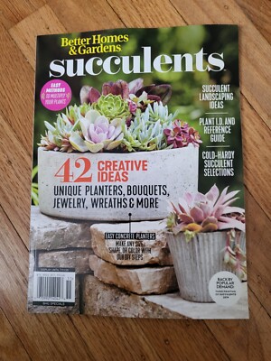 Better Homes & Gardens Succulents 2025 Creative Ideas, Planters, Bouquets-image