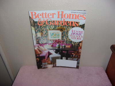 BETTER HOMES & GARDENS  MAGAZINE.