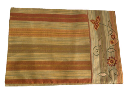 Set of 4 Pier 1 Imports  Place Mat Placemat Rectangle  INDIA R3-O11-image