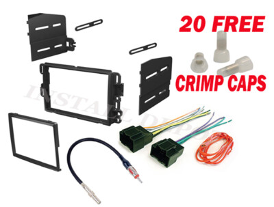 CHEVY GMC COMPLETE STEREO RADIO INSTALL DASH KIT PLUS WIRE HARNESS & ANT ADAPTER-image