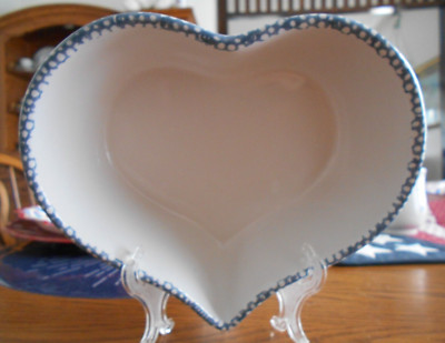 Blue Hearts Nesting Mixing Bowl 7 3/4