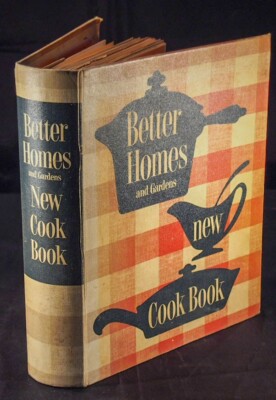 1953 Better Homes and Gardens New Cook Book Meredith Publishing sixth printing-image