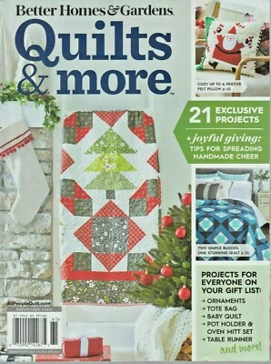 Better Homes & Gardens Quilts & More Winter 2021 / 21 Exclusive Projects.-image