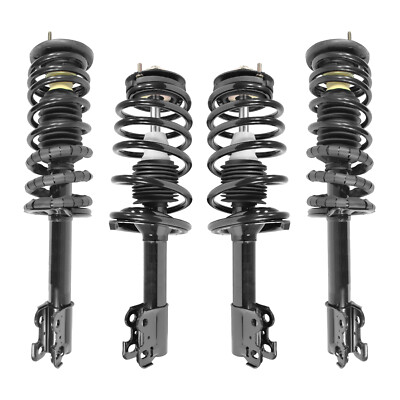 4Pcs Front & Rear Complete Struts shocks for 1991-2002 Saturn SL1-image