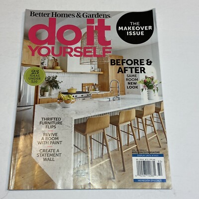 Do It Yourself Magazine Better Homes Gardens Spring 2023 Thrifted Furniture Flip-image