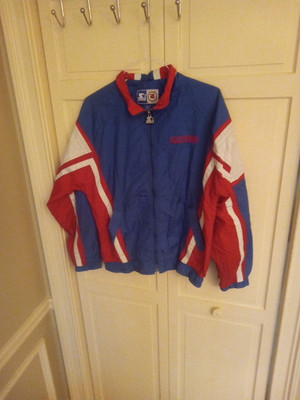 Starter New-York Rangers Windbreaker Jacket XL Blue/Red/White -image