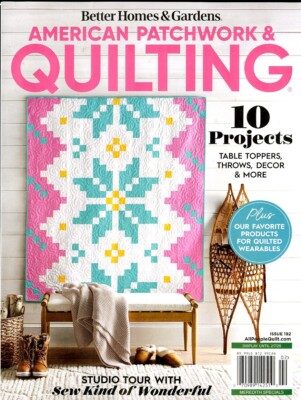 Better Homes & Garden American Patchwork & Quilting Magazine #192 February 2025-image