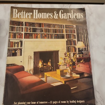 super Rare BETTER HOMES AND GARDEN -SEPTEMBER 1944- *GOOD CONDITION*-image