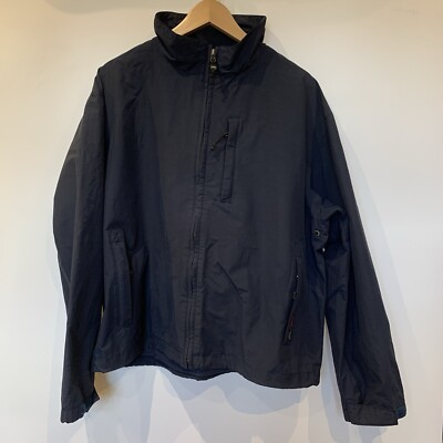 Vintage Original Henri Lloyd Jacket Mens Size L Blue Wind Breaker Light Weight-image