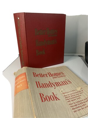 1951 Better Homes & Gardens Handyman's Book  Ring Binder 1st Edition Vintage-image