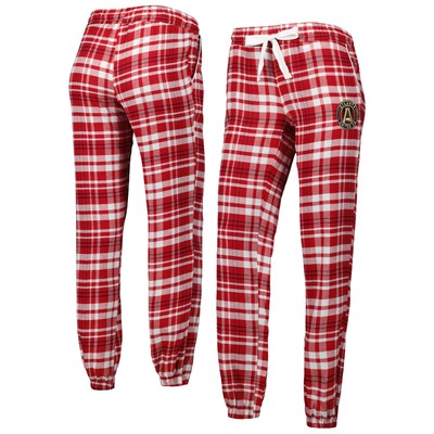 Women's Concepts Sport Red Atlanta United FC Mainstay Flannel Sleep Pants-image