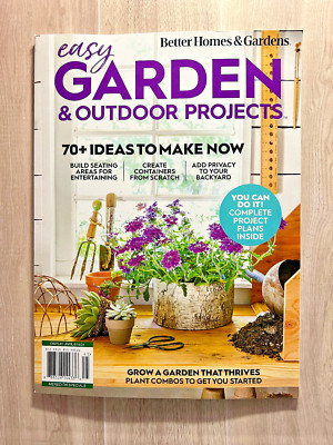 BETTER HOMES & GARDENS • EASY OUTDOOR GARDENS & PROJECTS • 70+ IDEAS TO MAKE NOW-image