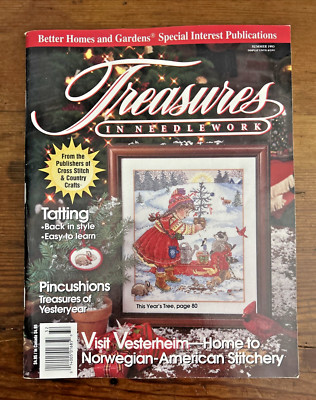 BH&G Treasures In Needlework Magazine Summer 1993 Better Homes & Gardens-image