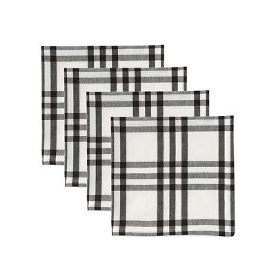 Design Imports Napkins, Homestead Plaid - Set of 4 (751465)-image