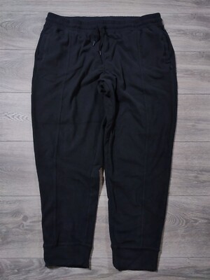 Mondetta Joggers 2XL Black Cozy Warm Lounge Pant Bottoms Womens-image