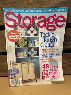 Better Homes and Gardens Storage Magazine, Summer 2011 Tough Clutter-image