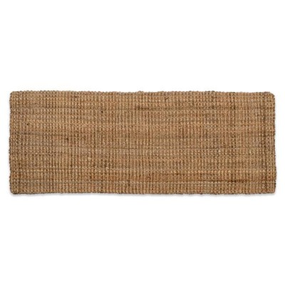 Design Imports 4129A 22 x 60 in. Golden Jute Floor Runner Rug-image