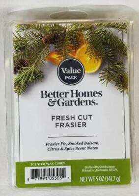 Better Homes & Gardens Scented Wax Cubes: FRESH CUT FRASIER 5.0 oz Value Pack-image
